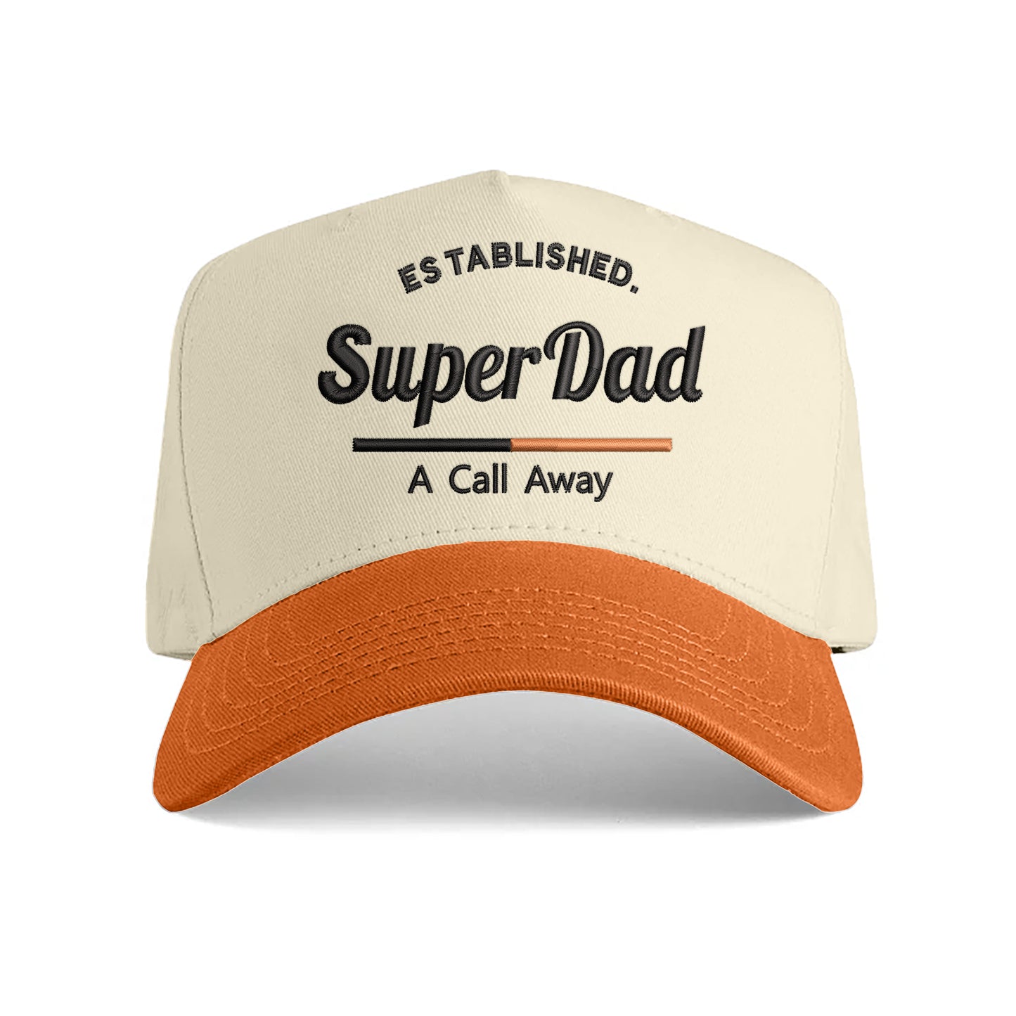 Burnt Orange on Natural